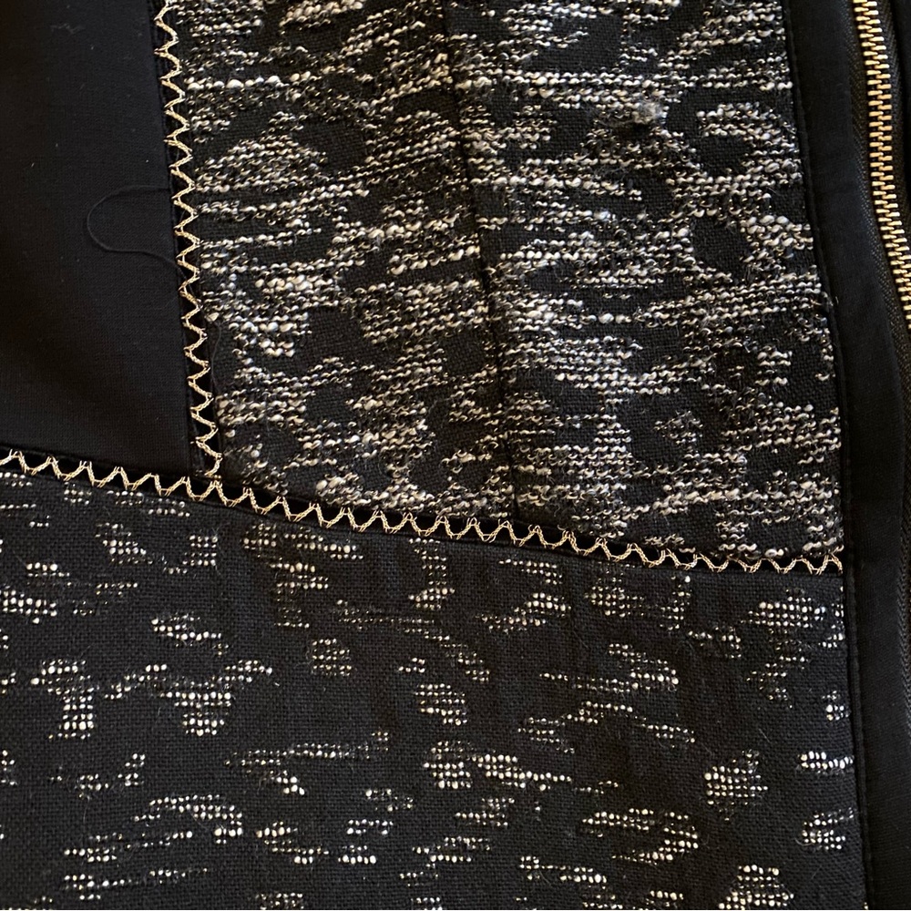 Chico’s Textured Zip Jacket Size 1 - Picture 6 of 9